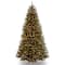 9ft. Pre-Lit PowerConnect™ North Valley Spruce Artificial Christmas Tree, Light Parade® LED Lights